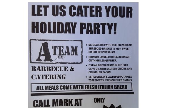 Catering by A Team Bbq and Catering