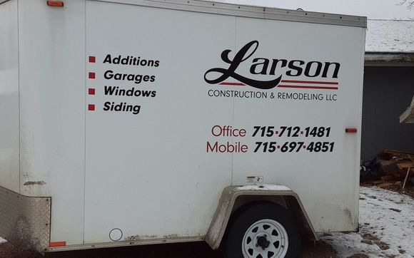 Home improvements  by Larson Construction & Remodeling LLC.