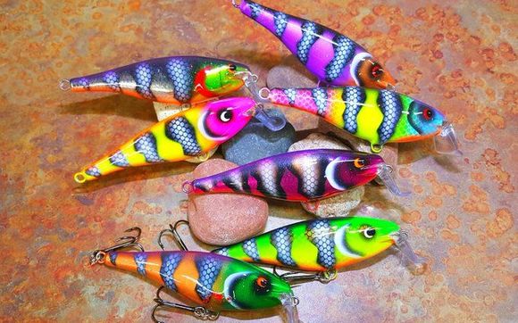 Custom Painted Fishing Lures by Chris Eppel in Lindenhurst Area