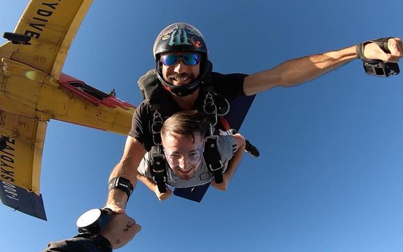 California's 13,000 Foot Tandem Skydive by Skydive Hollister & Silicon Valley (San Martin Airport)