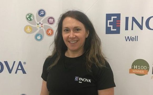 Lisa Anieva, Certified Personal Trainer and Group Exercise Instructor by The Inova Joan and Russell Hitt Center for Healthy Living