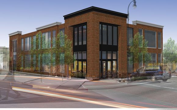 Proposed retail/office project in the Rose District Broken Arrow OK. by ARIS Design Group