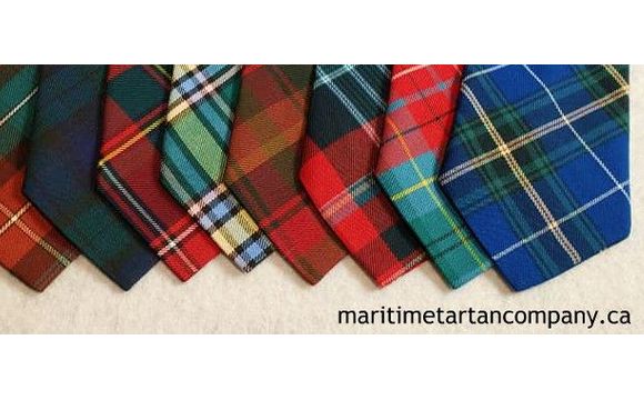 Provincial Tartan Ties by Maritime Tartan Company