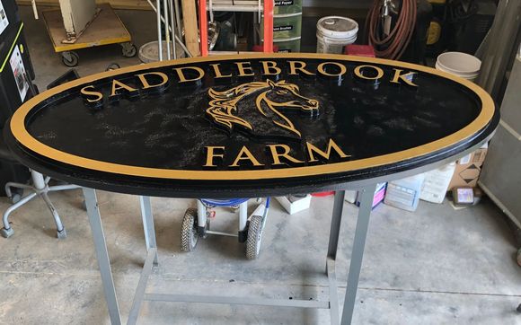 CNC Routed HDU Signs by Sign Studio