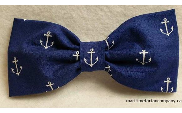New Anchor Bow Ties by Maritime Tartan Company