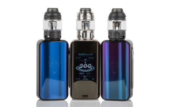 SNOWWOLF ZEPHYR 200W STARTER KIT by Sigelei Vape USA in Ontario, CA