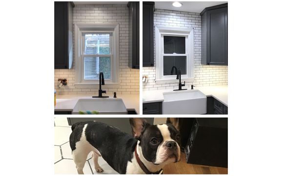 Tile Back Splash Installation by Mr. Handyman