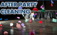 Event Cleaning During And After The Party. Waste Removal After The Event.  by Charlottesville's Earthly Cleaning
