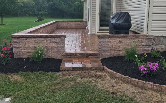 Hardscaping  by Mark p. Boon landscape designs
