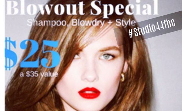 Blow out special by Studio 44 Family Hair Care