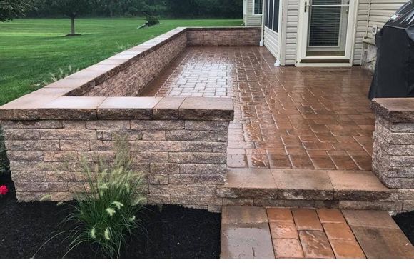 Hardscaping  by Mark p. Boon landscape designs