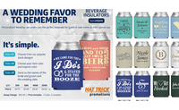 Wedding Favors to Remember! by Hat Trick Promotions