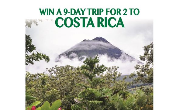 Trip Giveaway 9-days in Costa Rica by The Travel Agent Next Door