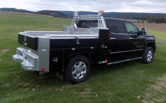 Aluminum Gooseneck Service Body by Martin Truck Bodies in Martinsburg ...