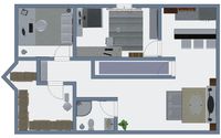 3D blue print  by PRIME RENOVATIONS LTD.