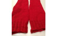 Teaching People How To Knit Arm Warmers  by Busy Hands 