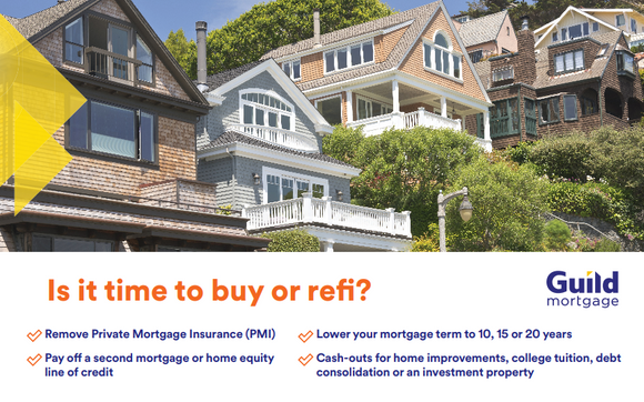 Rates are great for a Refinance! by Guild Mortgage Company