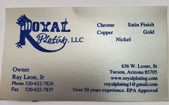 Royal Plating LLC by Royal Plating LLC