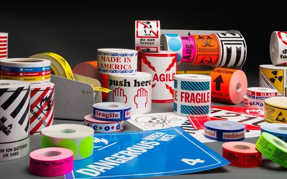 Quality stock and customer labels and dispensers by The De Leone Corp 