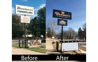 Consider changing to LED lighting! by Penn Street Signs