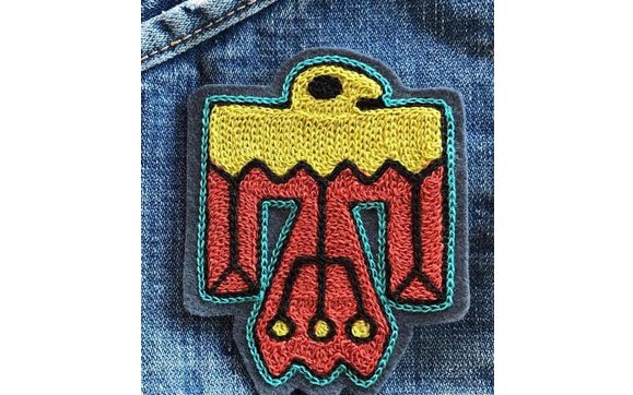 3 Inch Custom Chenille Wholesale Team Patches with Embroidery