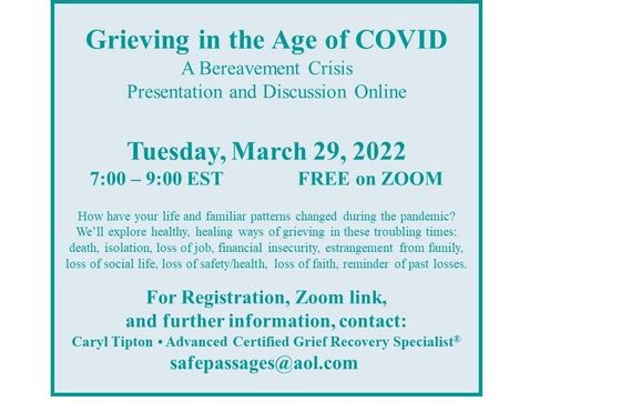 Grief in the Age of COVID by SafePassages