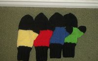 Teaching People How To Knit Mittens  by Busy Hands 