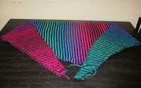 Teaching People How To Knit Shawls  by Busy Hands 