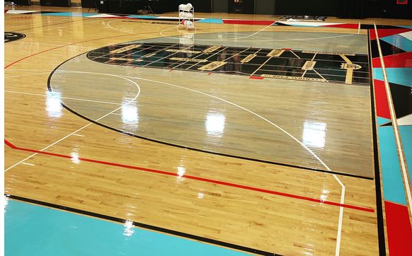 Custom Court Designs and Artwork by Hero Flooring LLC