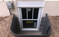 Custom Window Well Options  by Affordable Egress Windows & Basement Waterproofing INC