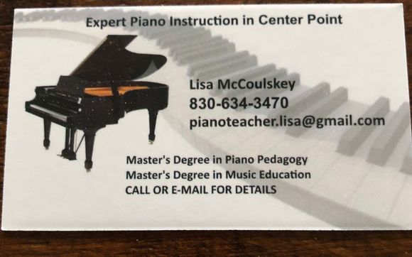 Expert Piano Instruction in CenterPoint,Texas by Expert Piano Instruction in Center Point