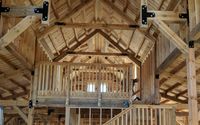 Custom wood framing  by Apple Creek Development Company, LLC