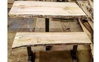 Custom Live Edge Creations by Trading Post Depot- Live Edge Furniture Farmhouse Tables