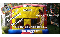 Modular Bounce House! 15'x15' Jump Area! by Pete and Chris Amusements