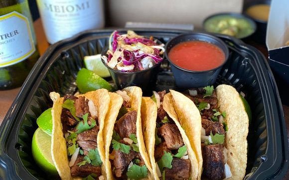 Mesero free delivery and half off wine & wine by Mesero Restaurant Group 