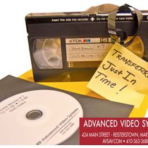 Media Transfers-curbside drop off and pickup! by Advanced Video Systems