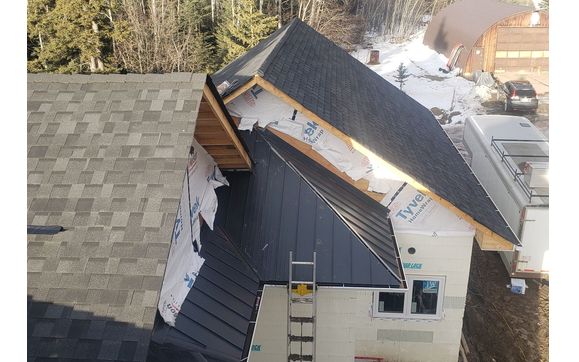 Roofing by Great north Roofing and Exterior inc