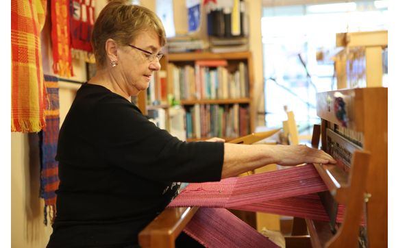 Gallery and "Open Studio" visit. by Intersections Textile Learning Center and Gallery