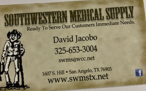 Sales,Service and Repairs on medical supplies  by Southwestern Medical Supply