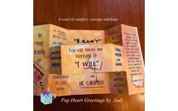 Pop Heart All Occassion Greeting shutter card by My Inspirational Gifts