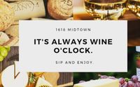 Wine and cheese pairings by 1618 Midtown
