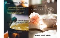 Guest Speakers wanted Making A Difference with Miss Liz Teatime by Miss Liz’s Tee 
