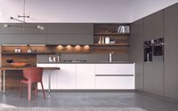 Pedini True Contemporary Glass Cabinets by Encore Luxury Cabinets & Design