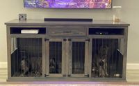 Wooden Dog Kennel Furniture by Dailey Woodworks