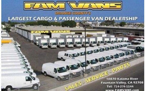 Over 300+ Vehicles in our Inventory at Any Given Time by Fam Vans Inc