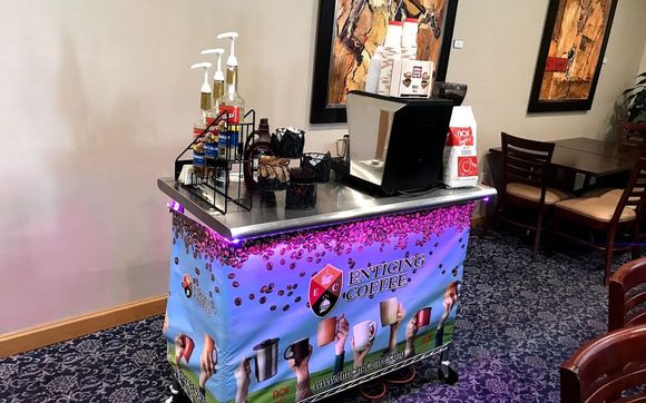 Coffee Cart by Enticing Corporation Inc