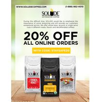 Solude Air Roasted Coffee by Solude Coffee