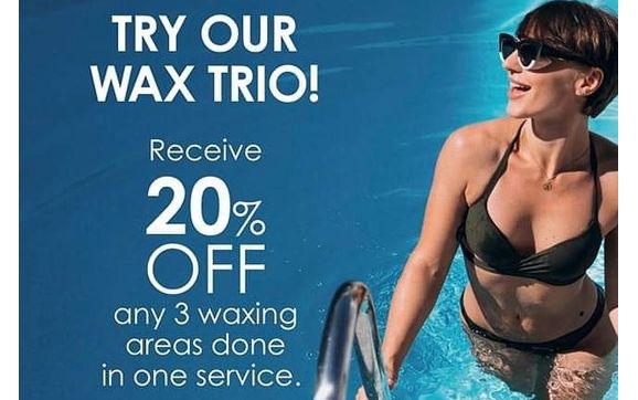 Wax trio offer by Claudia Renee's Hair,Skin, & Nail Salon