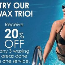 Wax trio offer by Claudia Renee's Hair,Skin, & Nail Salon