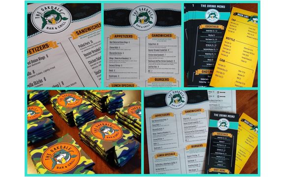 Restaurant Menus and Printed Promotional Products by Private Image Printing